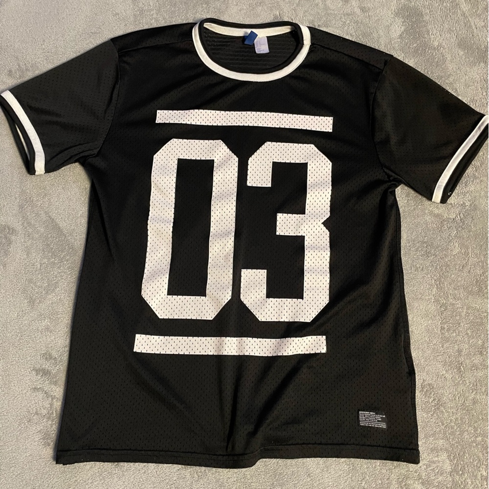 H&M Black and White Jersey